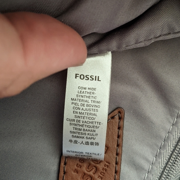 NWOT Fossil Vintage Classic Crossbody Fig - Picture 3 of 8